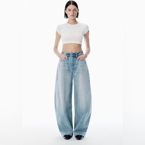 Alexander Wang Light Blue balloon, leg Denim Pants